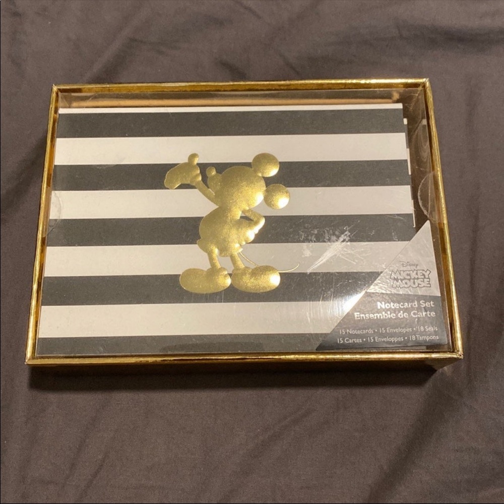 Brand New, Never Opened Mickey Mouse Notecard Set
